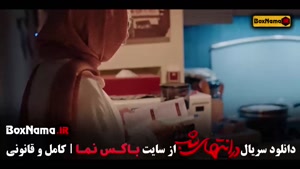 هدی زین العابدین و پارسا پیروزفر در سریال در انتهای شب