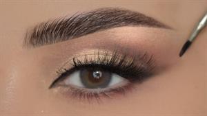 آموزش خط چشم ساده و زیبای روزانه