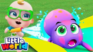 دنیای کوچک کودکان - عنکبوت کوچولو دوباره و دوباره تلاش می‌کن