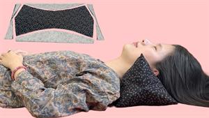 آموزش دوخت بالشت گردنی برای مبتدیان