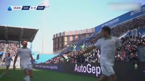 خلاصه بازی ساسولو 0 - آاس رم 1