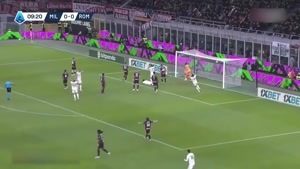 خلاصه بازی آث میلان 1 - آاس رم 0