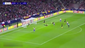 خلاصه بازی اتلتیکومادرید 3 - سن ژیلوا 1