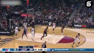 خلاصه بسکتبال کلیولند کاوالیرز - فیلادلفیا سیکسرز