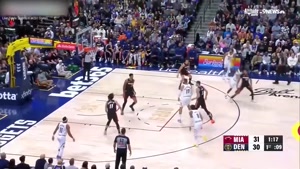 خلاصه بسکتبال دنور ناگتس - میامی هیت