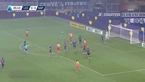 خلاصه بازی لچه 0 - ناپولی 1