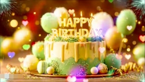 کلیپ شاد تولد / کلیپ تولدت مبارک عزیزم / کلیپ تولد