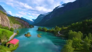 کلیپ طبیعت / طبیعت بکر / منظره زیبای طبیعت