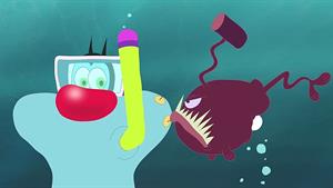 اوگی و سوسک‌ها _ دردسر شیرجه