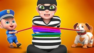 پلیس کوچولو دزد را تعقیب می‌کند _ یادگیری نکات ایمنی