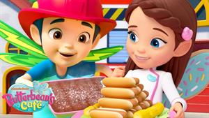 کارتون شیمر و شاین _ آتش نشان آشپز را بیرون کرد