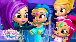 کارتون شیمر و شاین _ تبدیل به بچه با معجون