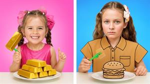 برنامه کودک مایا و مری - پرنسس‌های پولدار و فقیر