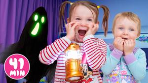 ماجراهای وانیا و مانیا / پنج کودک هیولاهای جدید در تاریکی