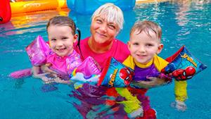 ماجراهای وانیا و مانیا / آشنایی با قوانین استخر