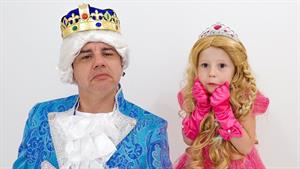 ناستیا و استیسی / ناستیا و پدرش در مهمانی لباس می‌پوشند