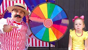 ناستیا و استیسی / ناستیا و پدرش رولت بازی می‌کنند