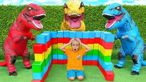 برنامه کودک ولاد و نیکی _ ماجراجویی‌های فرار با دایناسورها