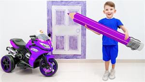 ماجراهای مانیا وانیا _ با نقاشی الکس جادو اتفاق میافتد