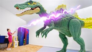 ماجراهای مانیا وانیا _ دایناسورهای غالفگیر کننده