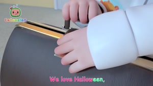 انیمیشن ترانه های کودکانه کوکوملون - آهنگ رقص اسکلت هالووین