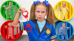 برنامه کودک ساشا _ تعقیب و گریز رنگارنگ در زندان