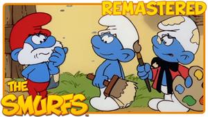 کارتون اسمورف _ اسمورف‌ها شاعر و نقاش را نجات می‌دهند