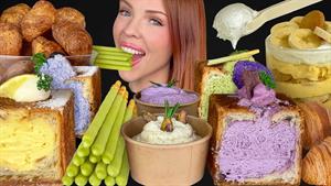 اسمر فود پاستیلی _ چالش خوردن شیرینی های خوشمزه و لذیذ