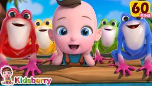 کارتون بری _ شمردن با قورباغه‌ها