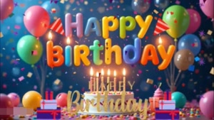 کلیپ تولد خواهر برای استوری/کلیپ شاد تولد خواهرم / آهنگ تولد