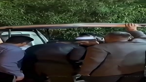 لحظه بدرقه مرحوم صابر کاظمی