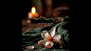 استوری عزاداری فاطمیه / ذکر یا زهرا شفا‌بخش دل‌ها