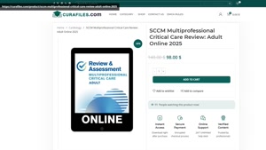 SCCM Multiprofessional Critical Care Review: Adult Online 20