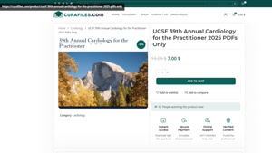 UCSF 39th Annual Cardiology for the Practitioner 2025 PDFs O