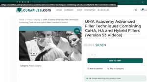 UMA Academy Advanced Filler Techniques Combining CaHA, HA an