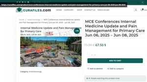 MCE Conferences Internal Medicine Update and Pain Management