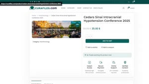 Cedars Sinai Intracranial Hypotension Conference 2025