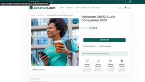 Oakstone GRS12 Audio Companion 2025