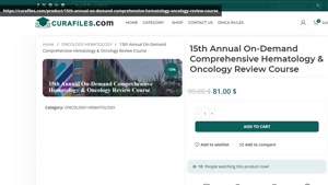 15th Annual On-Demand Comprehensive Hematology & Oncology Re