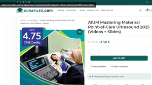 AIUM Mastering Maternal Point-of-Care Ultrasound 2025 (Video