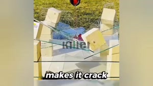 شیشه ضدگلوله طلافروشی در برابر لاوا: آیا مقاوم‌تر از آتشه؟