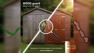 ایمنی سطح: چگونه رنگ چوب وودگارد WOOD.guard روف گاردن چوبی