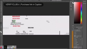California USA Driver License PSD ⭐ Editable 2026 Version