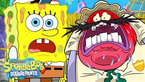 کارتون باب اسفنجی _ بیرون انداختن باب اسفنجی