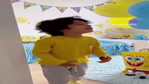 وقتی آرزوها به رنگ زرد میشن! 😍 | جیغ و ذوق کودک با تم باب ا