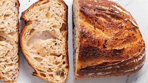 زندگی روستایی / طرز تهیه نان خمیر ترش