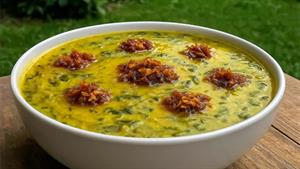 آشکده ی سیر تا پیاز / طرز تهیه آش سبزی