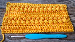 آموزش قلاب بافی برای پتوی بچه _ کیف