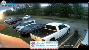 لحظه سرقت سریع لاستیک زاپاس پیکاپ دو کابین