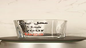چاپ روی شات قهوه شیشه ای 